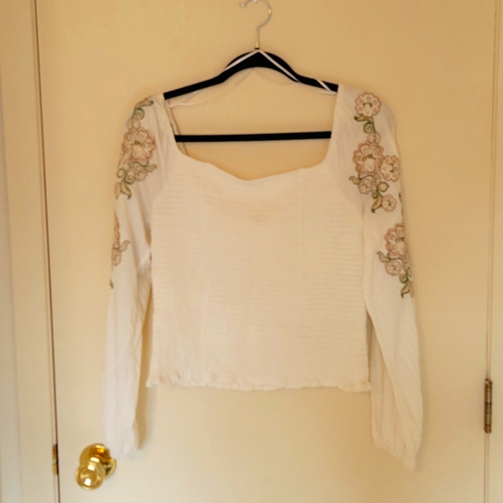 Lucky brand long sleeve top. Brand new.